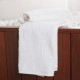 Plain white towel 450 gsm